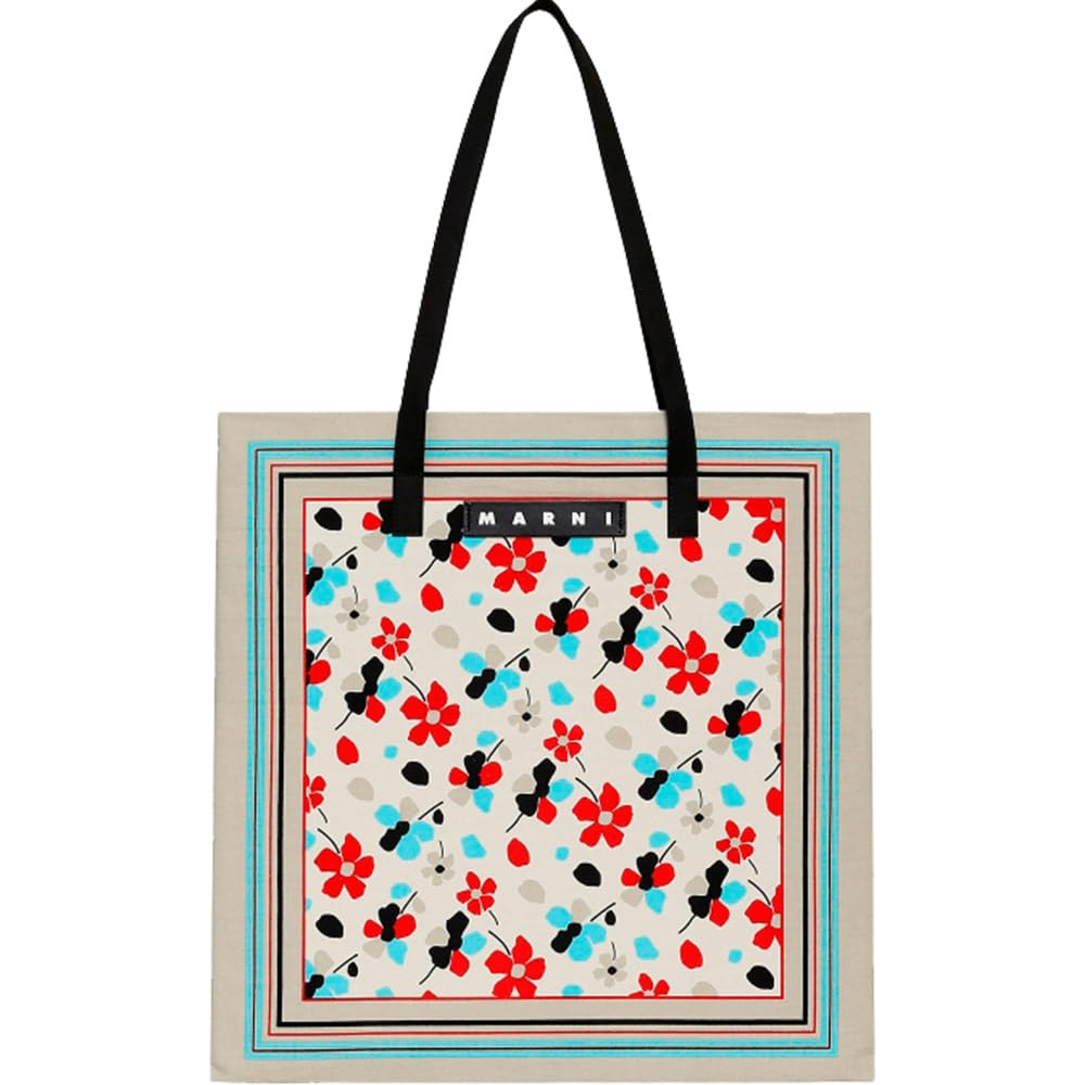 Amazon | [Marni] マルニ バンダナトート カバン FLOWER CAFE